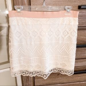 American Eagle Lace Skirt